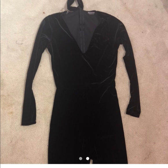 Black FASHION NOVA JUMPSUIT - Picture 2 of 2